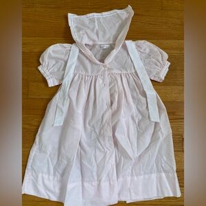 Petit Ami 2T pastel pink sailor collar dress